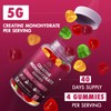 HMone Creatine Monohydrate Gummies - 5g for Men & Women,