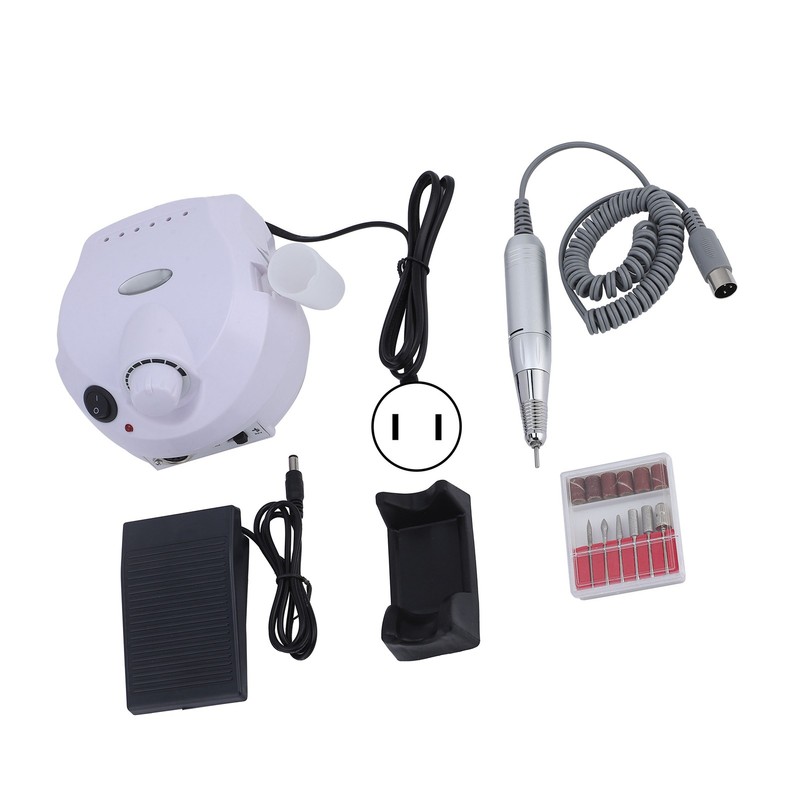 Toenail Sander Mechanical Clamping Technology Continuously Viable Foot Pedal Electric