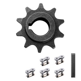 KAMIER #40 41 420 Chain 10 Tooth Front Sprocket 5/8" Bore for 196cc Coleman KT196 CK196 GK200 BK200 RTK200 Trailmaster XRX Hammerhead Go Kart Cart 212cc 6.5hp CT200U CT200U-EX BT200X Mini Bike Parts