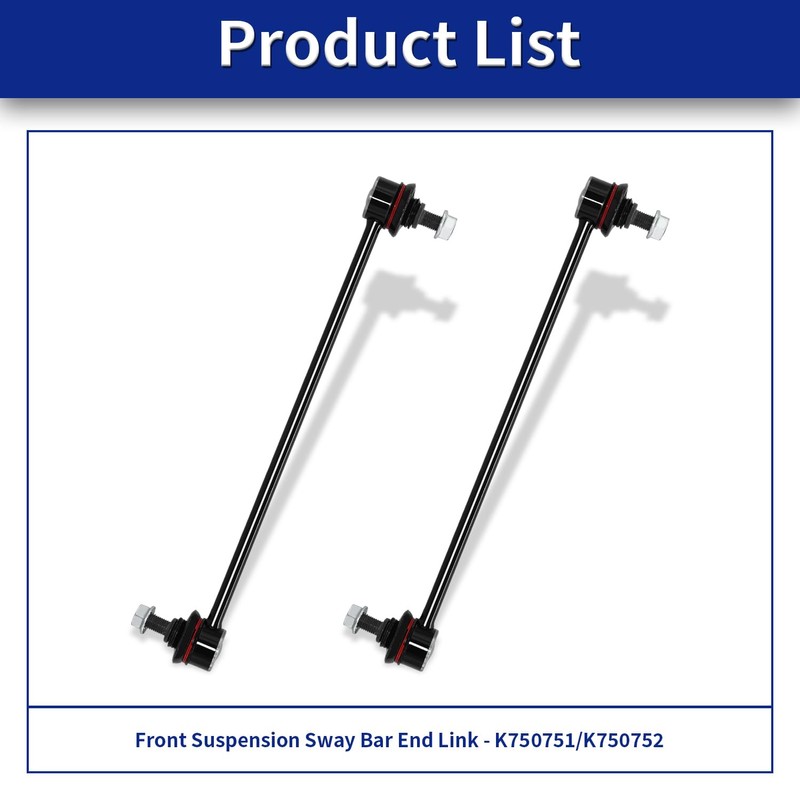 HAWK BROTHER Sway Bar Links, Replacement For Front Stabilizer Sway