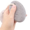 Mini round foot scrubbing stone, soft stone sandpaper, callus remover / 미니 동그란 발밀이돌 부드러운 돌사포 굳은살 각질제거기