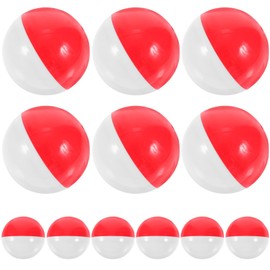 Toyvian Pack of 50 Lottery Balls Lottery Balls Round Capsules Play Balls 50 mm Mini Acrylic Balls Plastic Balls for Opening Lottery Ball for Sweepstakes Gambling Party Games