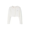 VERTBAUDET Girls Short Cardigan, Ecru
