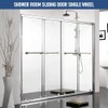 Axinyue 10 x Shower Cubicle Rollers, Shower Door Rollers, Rollers