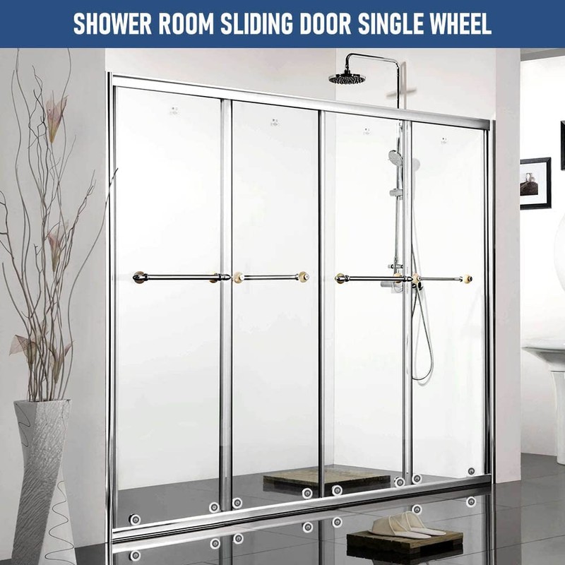 Axinyue 10 x Shower Cubicle Rollers, Shower Door Rollers, Rollers