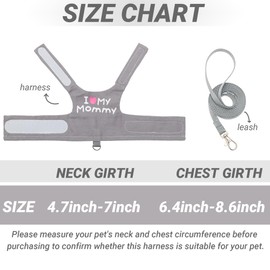 CUSOZWO CUSOZWO Bearded Dragon Harness and Leash Set - Cute Lizard Reptile Small Animal Adjustable Harness Clothes with Short Leash for Walking Outdoor