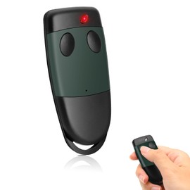 433.92MHz Remote Control Garage Door for Cardin S449 QZ2, S449 QZ1, 2 Channels, Rolling Code, Handheld Transmitter Remote Control for TXQ449100 TXQ449200 Replacement Remote Control Garage Door