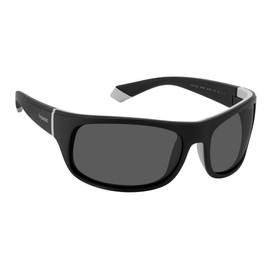 Polaroid Unisex PLD 2125/s Sunglasses, 08A/M9 Black Grey, L, 08a/M9 Black Grey
