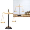 Balance Scale Decor Stress Relief Retro Desktop Iron Scales of