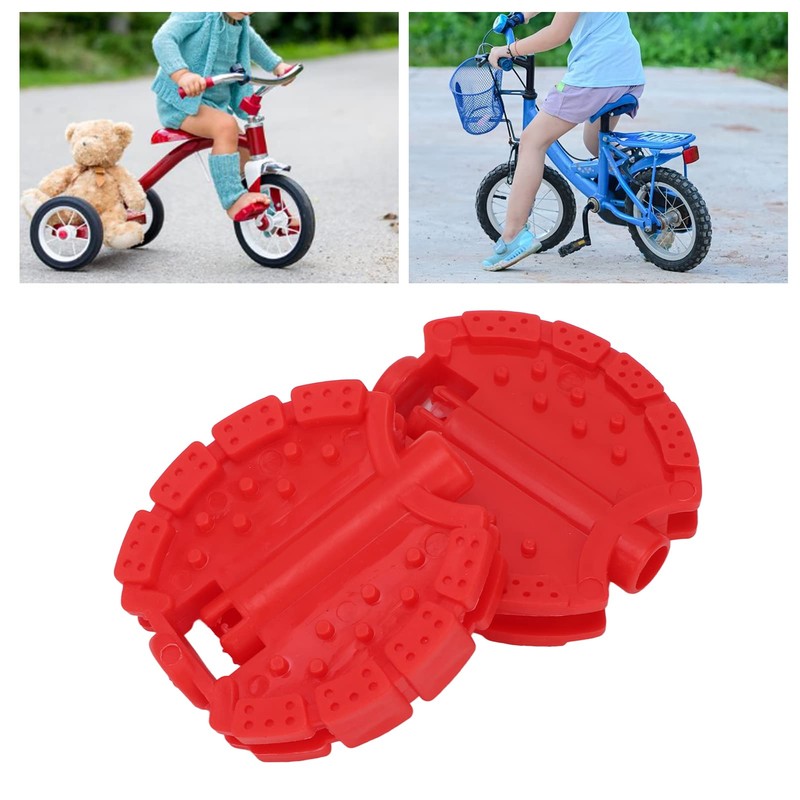 Kids Tricycle Pedal, Replacement Kids Bike Pedal 2 Pcs Plastic