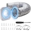 Magnetic Dryer Vent MV-180 Connector Kit with 5FT Hose and