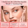 Rubor Líquido Blush Tono Makeup Del Maquillaje Humedecer