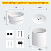 Sdstone Fireresistant Waterproof Flower Pot Diversion Safe with Fireproof Money