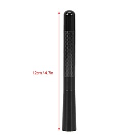 KIMISS Antena de Coche, 4.7 Pulgadas Decoración Universal de la Antena de Radio del Techo del Coche para Mini Cooper S JCW R55 R56 R57 R60