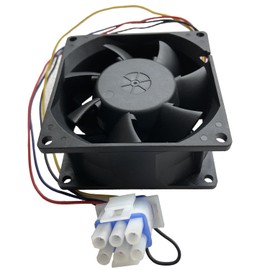 Upgraded OEM WR60X35205 Refrigerator Evaporator Fan Motor Assembly Replacement Compatible with GE WR60X20880 WR60X24723 WR60X26281 WR60X29099 WR60X35665 Appliances Refrigrator Replace Fan Motor