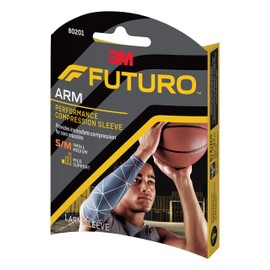Futuro Sport Performance Compression Arm Sleeve, Large/X-Large