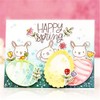 Metal Easter Four Eggs Combination Cutting Dies, 4PCS Easter 3D