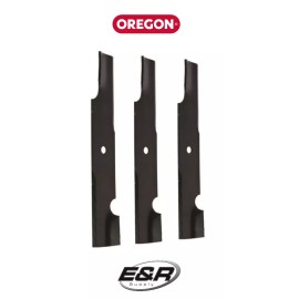 Worldlawn 48" Cut OEM Replacement Mower Blades 483035, Oregon 91-266(3)
