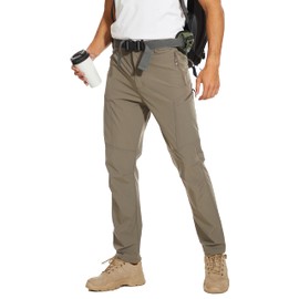 Arunlluta Hiking Pants for Men, Hiking Travel Pants Water-Resistant Mens Work Pants Stretch Quick Dry Lightweight