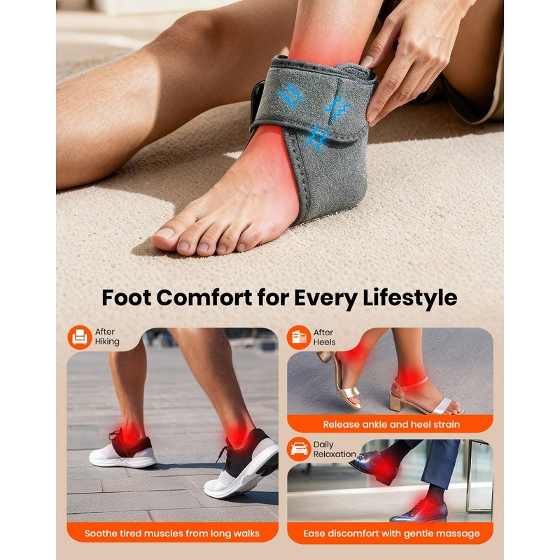 Foot Renew Massager for Neuropathy, 3-in-1 Cordless & Portable Foot