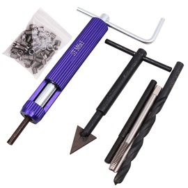 WANGCL 24PCS Thread Repair Kits M6 Helicoil Kit Stainless Steel Insert Installation Tool