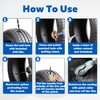 FHTDW Tire Repair Patch Tool Kit Including Tire Patch Plugs
