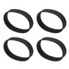 4Pcs Vacuum Cleaner Belt Rubber Standard Size Flexible Soft Vacuum