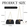 HuiYStar Women Sparkle Clutch Evening Handbags with Snake Clasp for