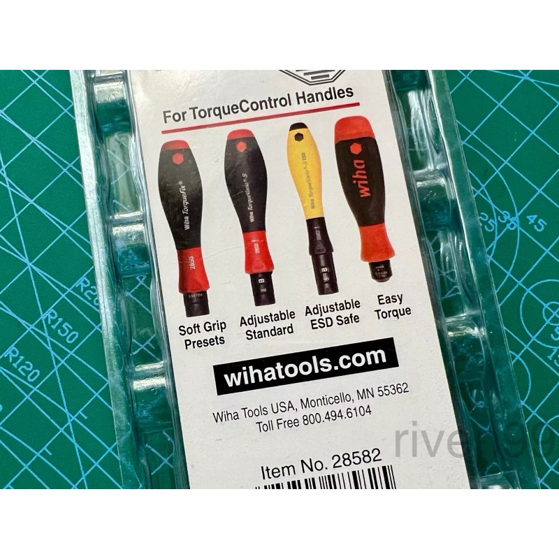 WIHA 1/4" Torque Control Square Drive Socket Adapter Blade (149mm