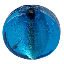 Craft County Silver Foil Glass Beads – DIY Jewelry Making and Embellishments