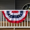 American Flags Bunting 3x6 FT 6 Pack, 4th of July