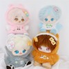 Fluffy Animal Kigurumi [For 7.9 inches (20 cm)] White g.triger