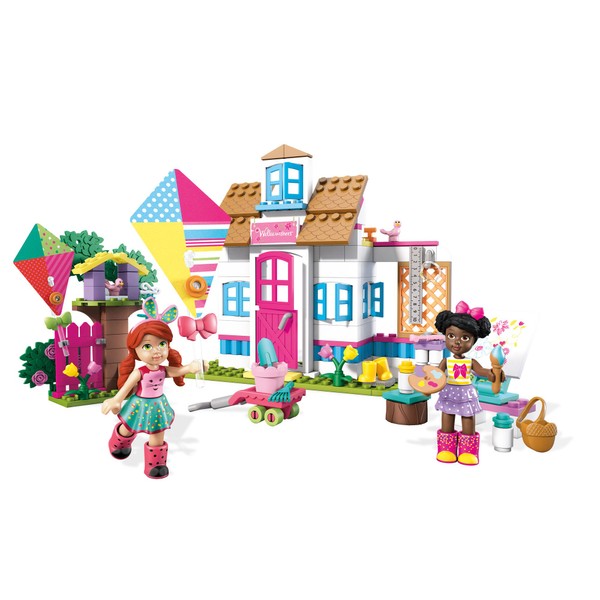Mega Construx Welliewishers Playful Playhouse Buildable Playset