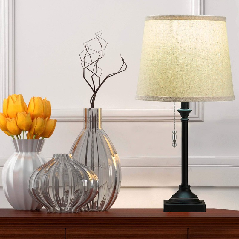 Ciata Pendant Pull Chain in Brushed Nickel Finish with 12