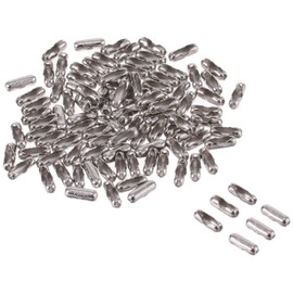nissatyein Terminal Connector Ball Chain Diameter 2.3 mm For 100 3-Pack, SBP – 23 °C Polished