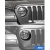 DSWSQ Birds Eyes Front Headlight Trim Cover Frame for 2018-2024