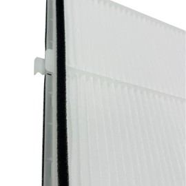 Paquete de 3 filtros de aire de cabina blanco BW811 para Mazda 3/Mazda 6/Mazda CX-5, repuesto para CPJ6X, CF11811, KD4561J6X, hecho de no tela fundido soplado