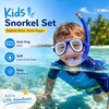 Kids Snorkel Mask Set Ages 3–8 – Anti-Fog Swimming Goggles