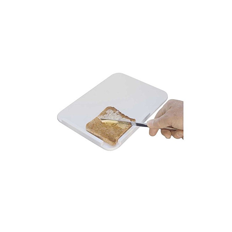 Behrend Bread Lubrication Board, One-Handed Bread Lubricating Aid, Non-Slip Nubs,