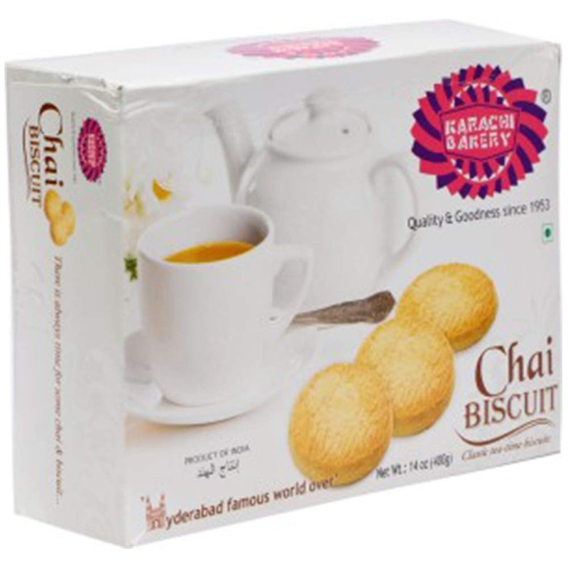 Karachi Bakery Chai Biscuit 400g.(Pack of 2)