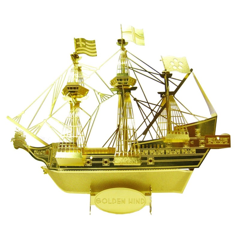 メタリックナノパズル ゴールドシリーズ ゴールデン・ハインド号
