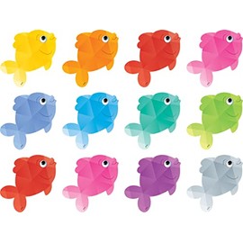 Teacher Created Resources (3551) Colorful Fish Mini Accents