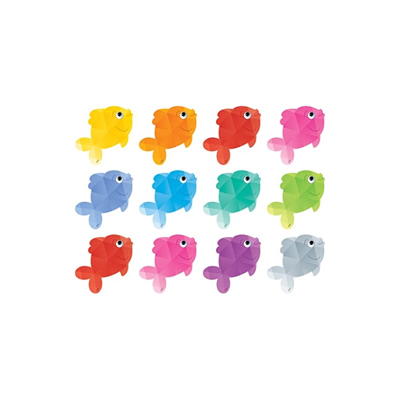 Teacher Created Resources (3551) Colorful Fish Mini Accents