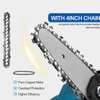 5-PCAK Mini Chainsaw Chain, 4 Inch 1/4" LP .043 Gauge