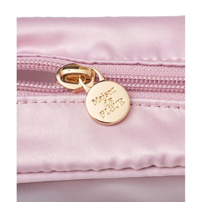 Maison de Fleur Pouch, Drawstring EC Limited Clear Pouch, M,