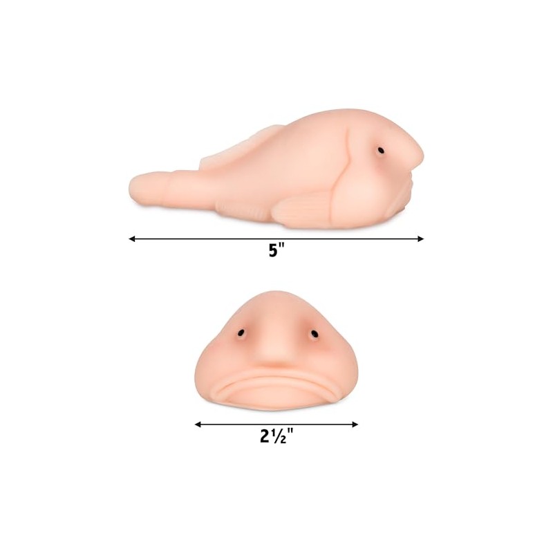 Accoutrements Sunny The Blobfish - Juguete novedoso - Juguete blando
