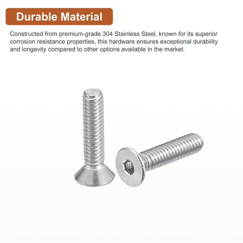 DTGN #8-32 x 3/4" Flat Head Socket Cap Screws, 100