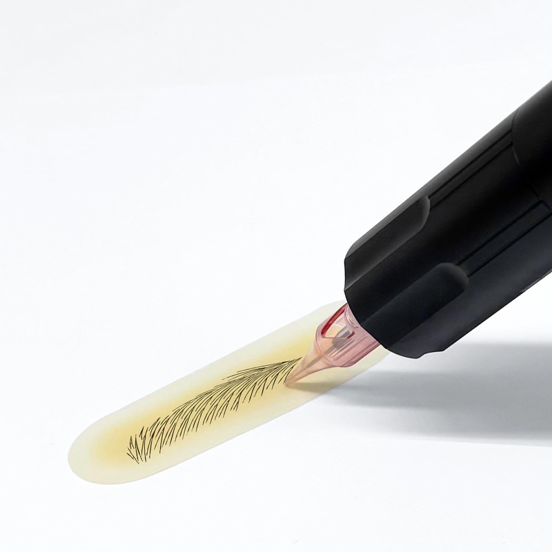 BrowAid Practice Bandage Realistic Practice Eyebrow Tattoo for Beginners Precision