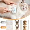 3 En 1 Cepillo Vapor Perros Y Gatos Peine Para