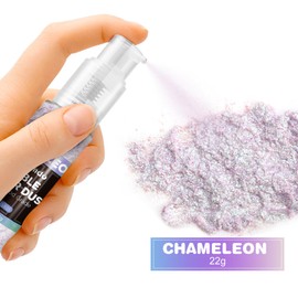 Edible Glitter Spray Iridescent, 22g Food Grade Shimmer Dust Powder, Metallic Food Coloring Sparkling Dust Powder, Easter Luster Dust Edible Set for Cakes, Cookie, Drinks, Candy, Vegan & Gluten Free